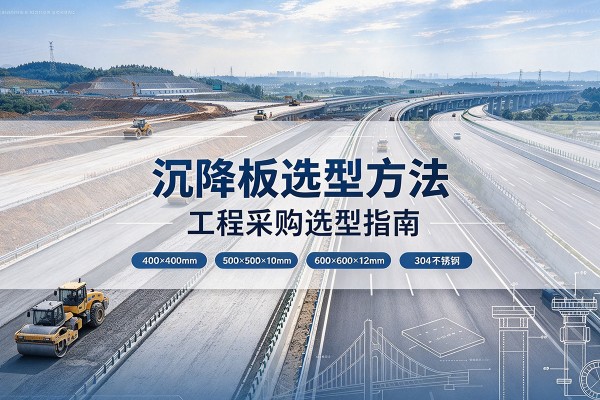 拉萨沉降板选择方法