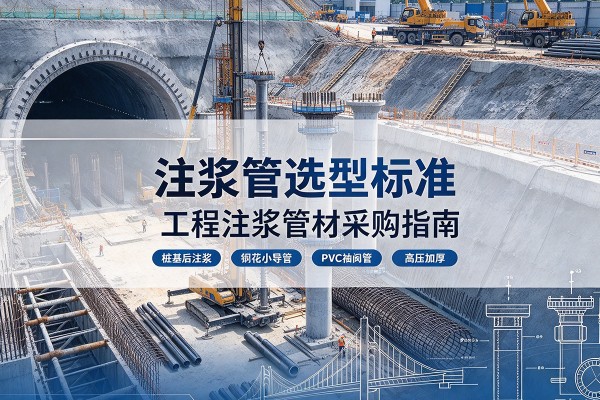 拉萨注浆管选型标准