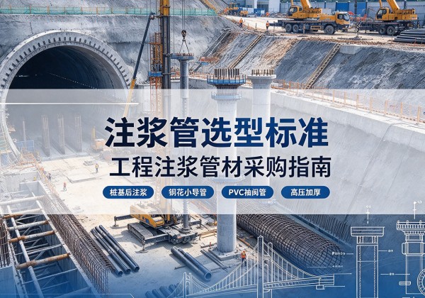 拉萨注浆管选型标准